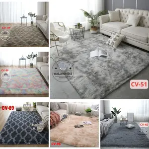 WallHome Karpet Velvet Bulu Ombre Ukuran 100x150cm dan 120x180cm Terbaru Elegant