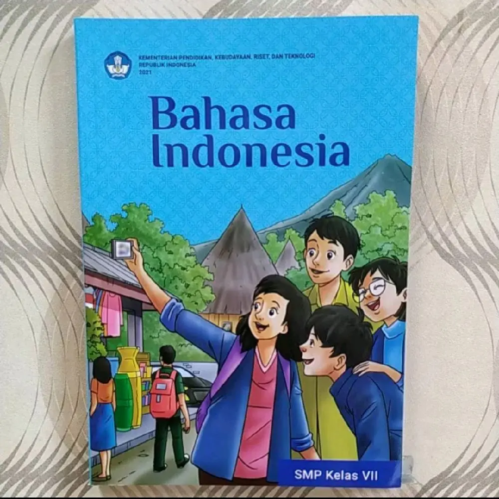 Buku Diknas Bahasa Indonesia 7 Untuk SMP Kelas 7 2021
