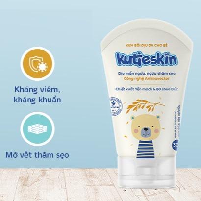  Kem bôi dịu da cho bé Kutieskin 30g cho bé 