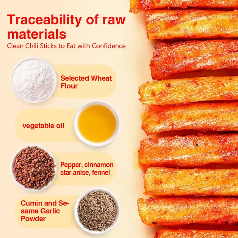 [HALAL] Sweet & Spicy LATIAO Makananringan snack camilan sweet spicy strips pedas Quickly Shipping (68g/pack) [READY STOCK] Food Chilli Chili Bag 2
