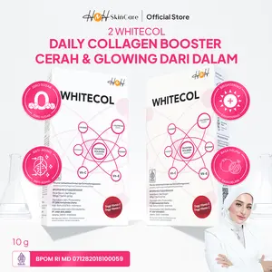 HNH - Whitecol 2500mg Dengan Vitamin C & E Collagen Tripeptide Tipe I BPOM RI MD 071282018100059