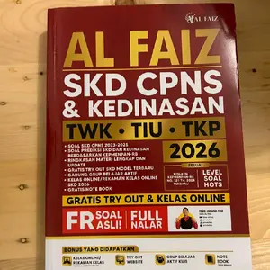 BUKU AL FAIZ SKD CPNS DAN KEDINASAN 2026