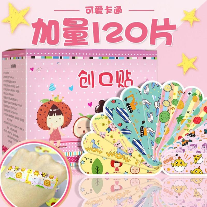 Hộp 120 miếng Băng y tế urgo hoạt hình dễ thương - Băng cá nhân tránh nhiễm trùnġ an toàn tiện lợi