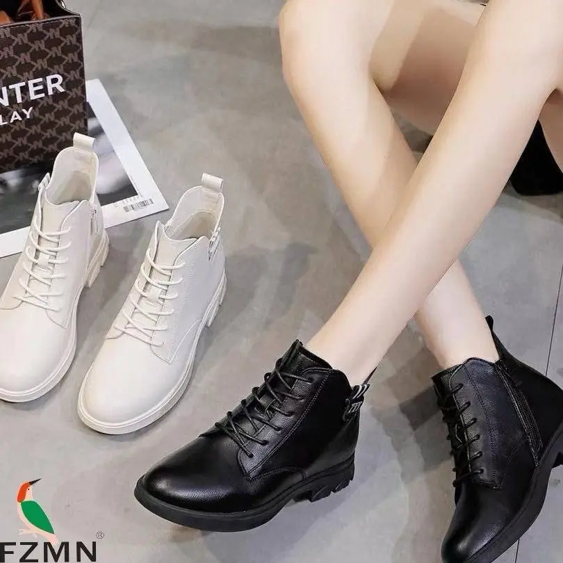 Sepatu wanita boots DFZMN tinggi hak 5cm