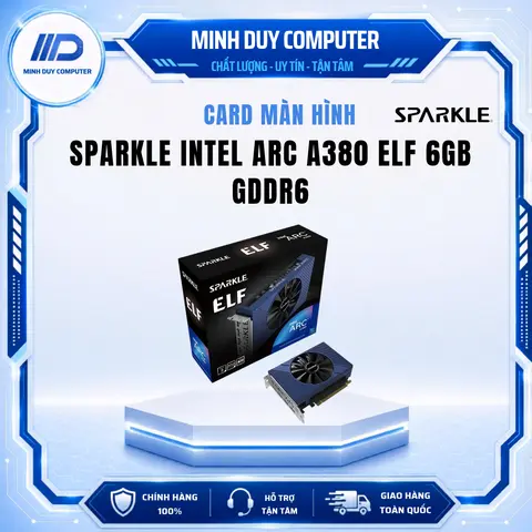 VGA SPARKLE Intel Arc A380 ELF 6GB GDDR6 - Hàng Chính Hãng Bảo Hành 3 Năm