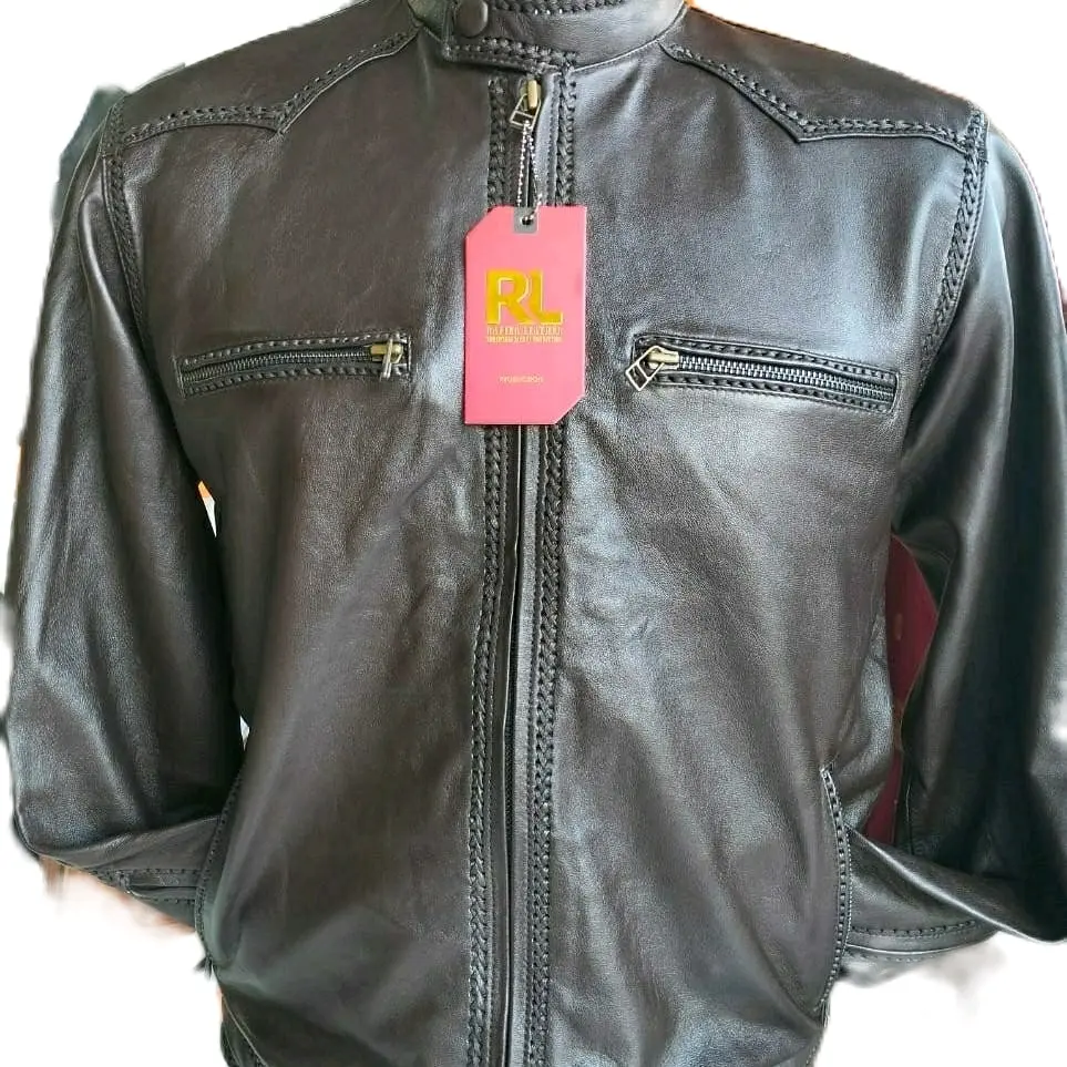 jaket kulit sulam ukuran M/L/XL/xxL