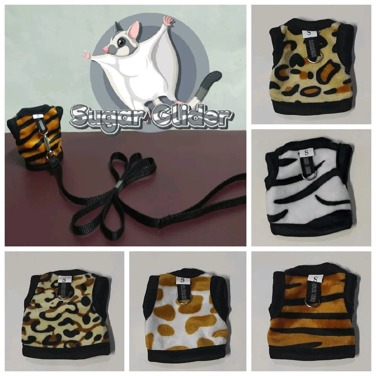 baju tuntunan sugarglider /tupai /hemser { size s }