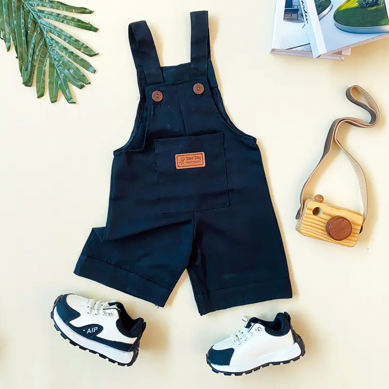 ESTISHOP X DINODAY Jumpsuit Overall Anak Baju Kodok untuk Cowok dan Cewek 1-6 Tahun 2