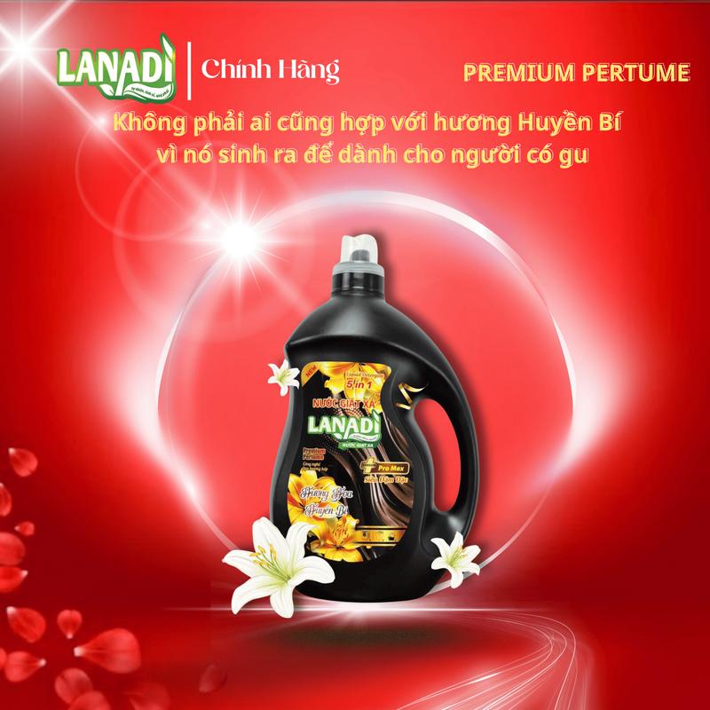 LANADI Phiên Bản Pro Max Premium Pertume Nước Giặt Xả hương nước hoa cao cấp sạch sâu thơm lâu lưu hương 48 -72h