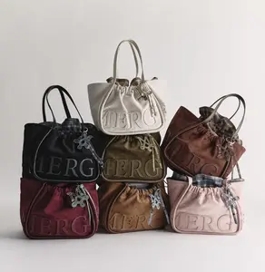 MERGE A DAY BAG  TOTE MEDIUM SUEDE VIRAL BANGKOK