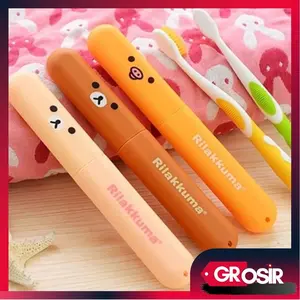 Grosir - H5274 Tempat Sikat Gigi / Kotak Sikat Gigi / Tempat Sikat Gigi Karakter Lucu