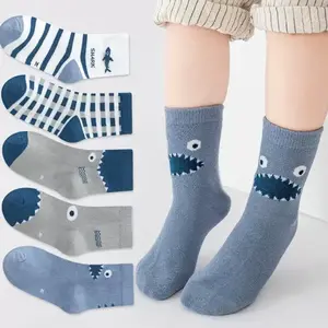 Kaos Kaki Anak Motif Karakter Lucu PAUD/TK & SD, Laki-laki Perempuan Bahan Lembut