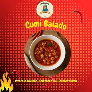 Cumi Balado Mercon (Pedas Level Sedang) -Deungeuna Mak Ocih-