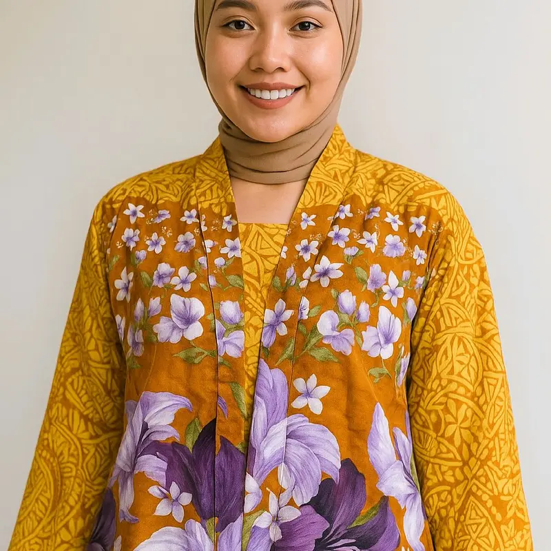 Baju Kebaya Nenek Tradisional Premium All Size - Bahan Super Halus dan Lembut 3