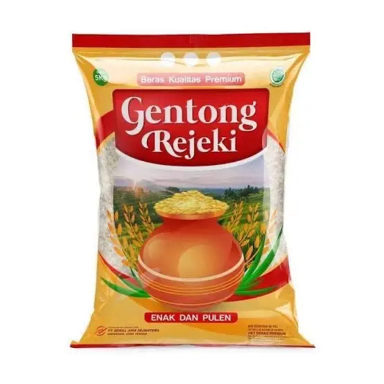 BERAS GENTONG REJEKI 5KG PULEN ENAK Rice Food