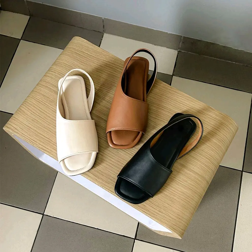 Brian Amanda Sandal Wanita Flat / Teplek