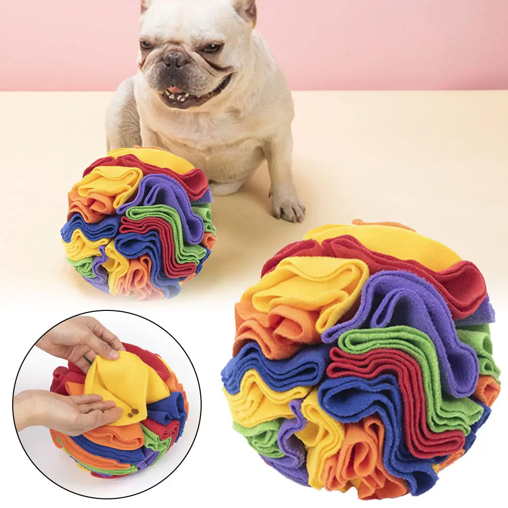 Dog Snuffle Ball Mat Sniffing Training Blanket Puzzle Toy for Dogs Cats Toy