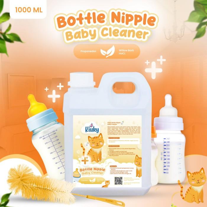 W✔B5 KIUKY CLEANSER CAIRAN SABUN PEMBERSIH BOTOL DOT BAYI 1 L E♪Q4 1