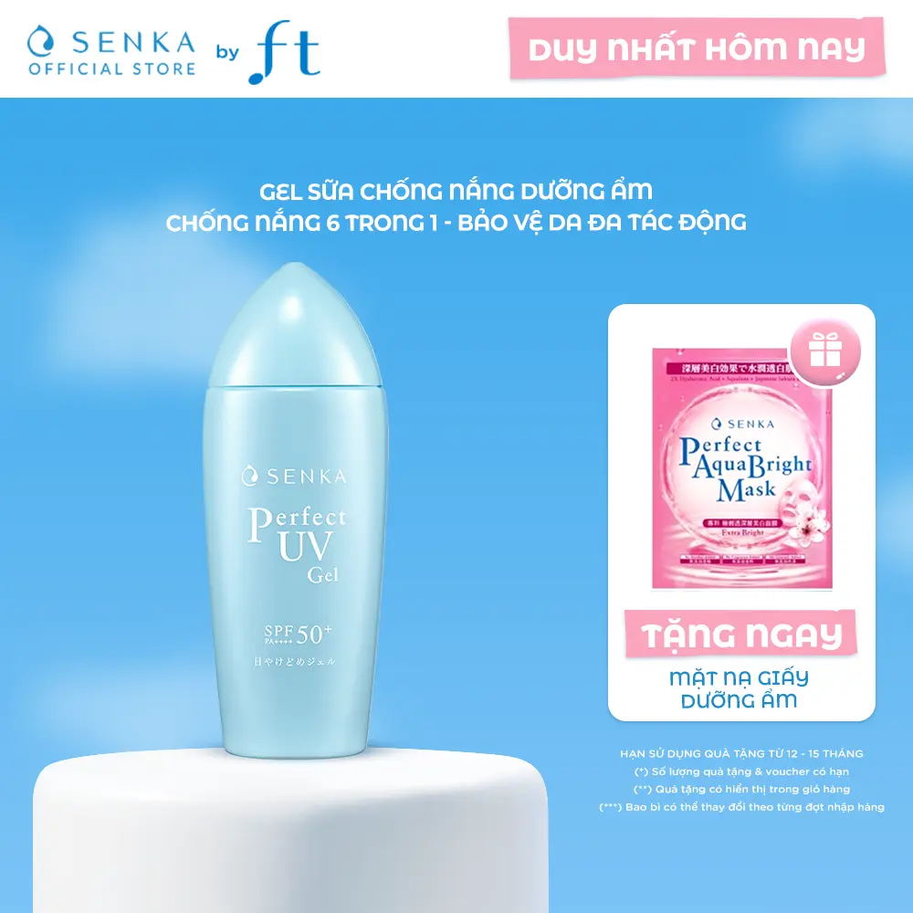 Gel sữa chống nắng dưỡng ẩm SENKA PERFECT UV GEL A 80ML