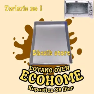 loyang oven listrik ecohome  eop888 38 liter (langsung masuk rell oven)
