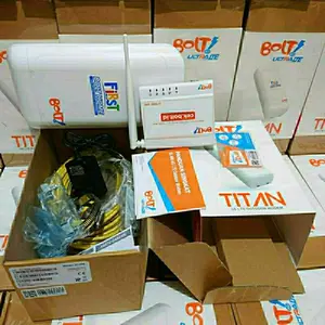 Router Wifi 4G LTE Bolt Titan Fullset Baru Unlock T-Sel Byu Smartfren 4G LTE B40'2300MHz