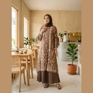 [Ready Stock] TUTUNAJWA Zya Zakiyaa Dress Ceruty Mix Burkat (TANPA HIJAB)