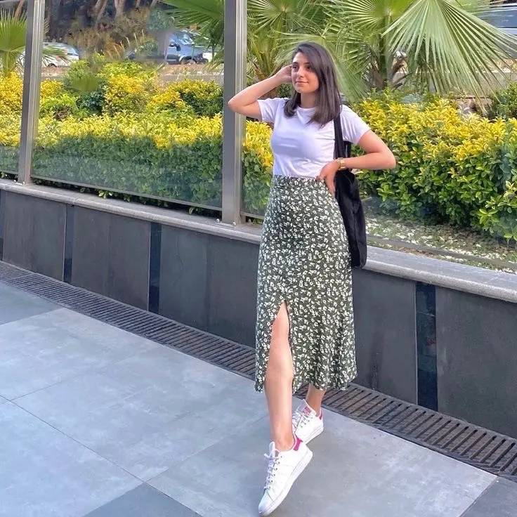Rok panjang wanita korean style 0