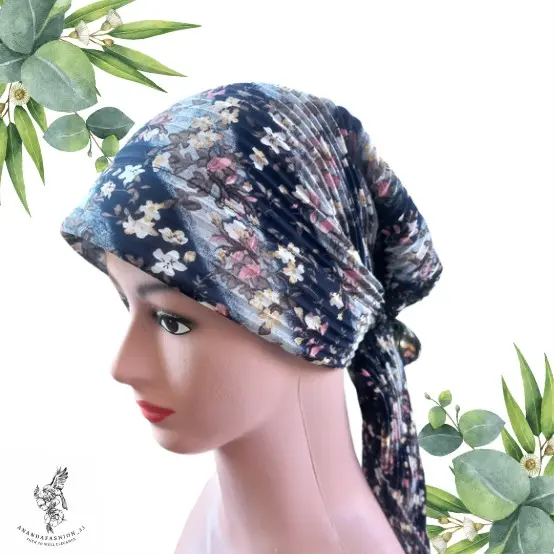 Kupluk Kerpus Ciput Topi Plisket Wanita Cantik - Model Terbaru Hat Instan Kerudung 2