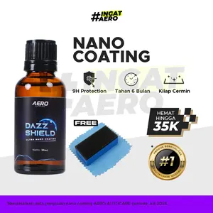 Aero Dazz Shield Nano coating kendaraan Car Ceramic Paint