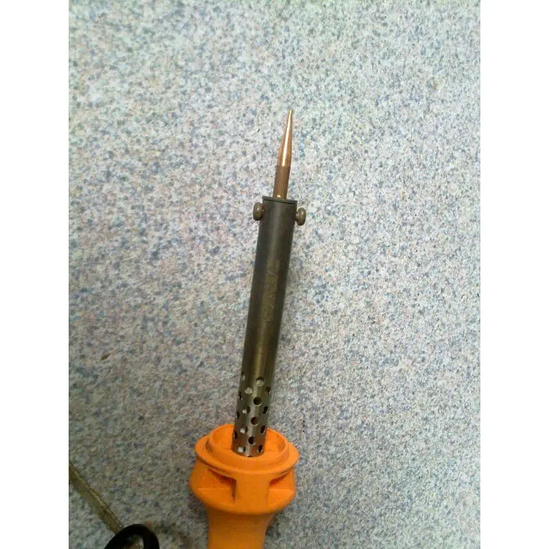 mata solder tembaga murni 40 / 60 watt panjang 6cm diameter 4mm / 3,5mm