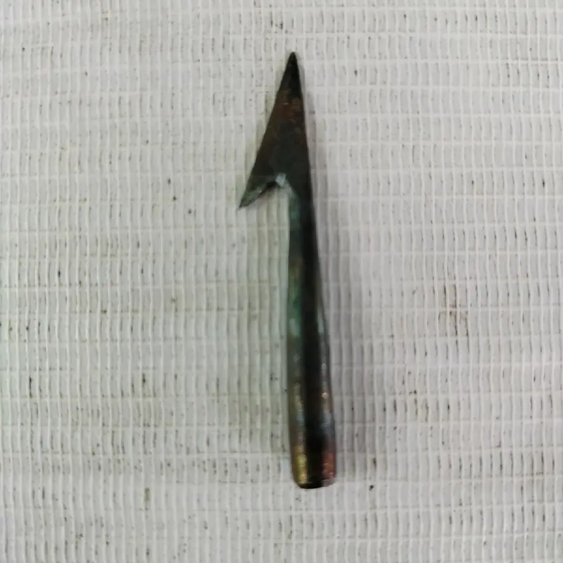 Piarik Ikan Tradisional Bahan Besi 6 Inch Lubang Belakang 4mm 3