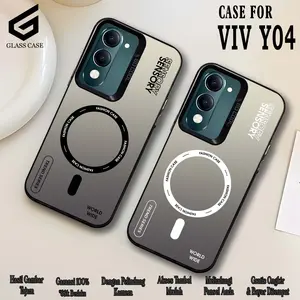 Case VIV Y04 Y04S Y19sGT Y29S SOFTCASE HYBRID IMD PLATE HOLOGRAM PREMIUM SO COOL ( 2K24 MAGSAFE ) Casing Glossy