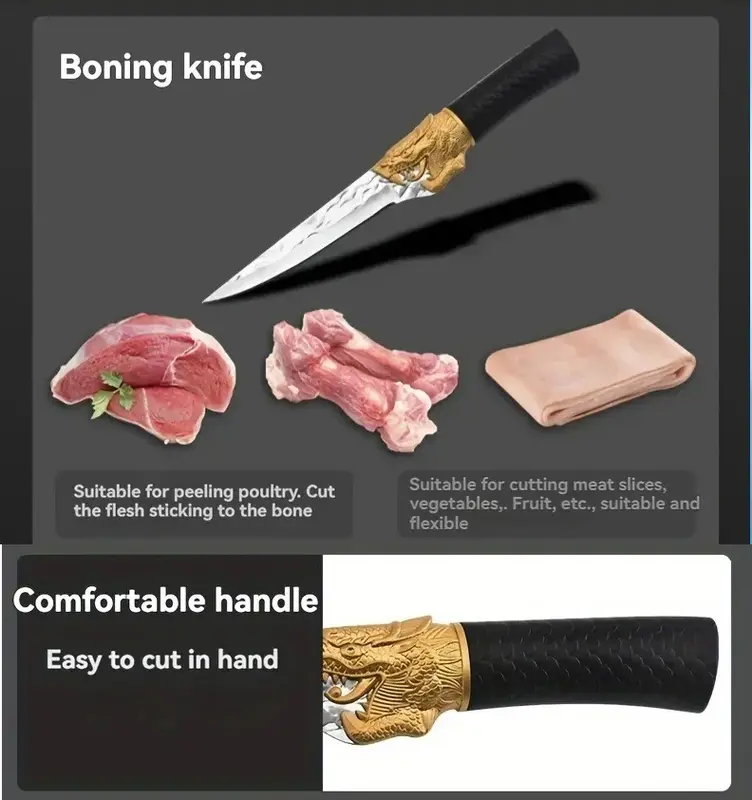 Pisau Dapur Profesional Serbaguna Baja Anti Karat 2