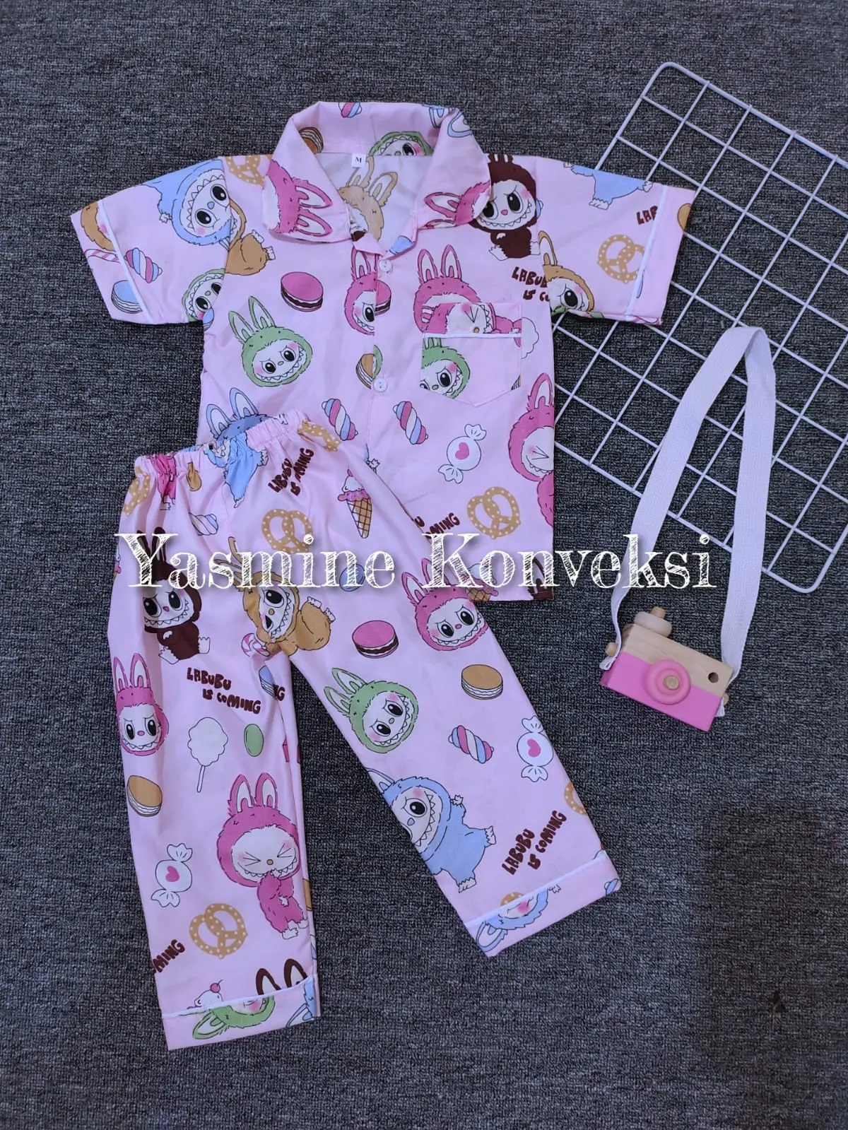 PIYAMA MURAH PIYAMA ANAK SIZE 8-12(6-10THN) FREE PLASTIK
