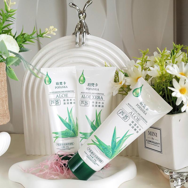 ALOE XERA Gel tẩy tế bào chết lô hội Thu nhỏ lỗ chân lông Làm sạch sâu Nhẹ…