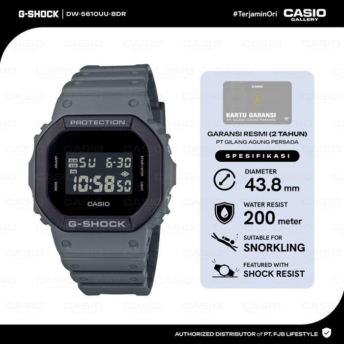 Gambar G-Shock Jam Tangan Pria DW-5610UU-8DR Digital dari Casio Gallery Indonesia Kota Administrasi Jakarta Pusat Tokopedia