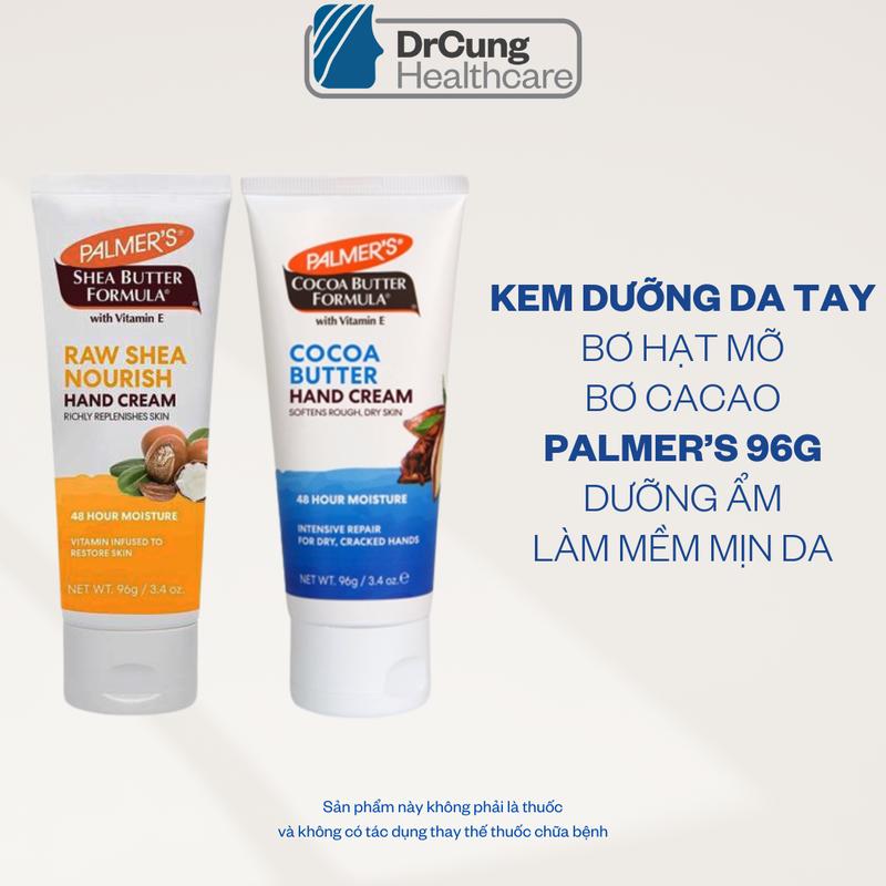 Tổng hợp 96g Palmer's Kem dưỡng da tay cung cấp dưỡng chất và độ ẩm cho da giúp da mềm mại mịn màng HÀNG CHÍNH HÃNG