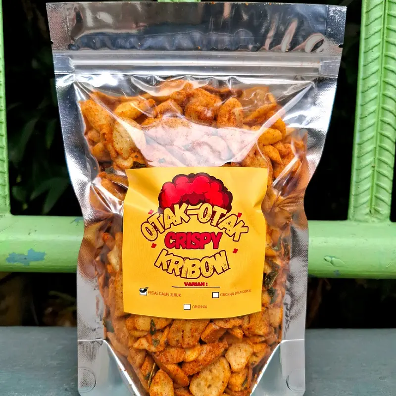 OTAK OTAK KRISPY KRIBOW 200 GRAM - OTAK OTAK CEMILAN VIRAL 1