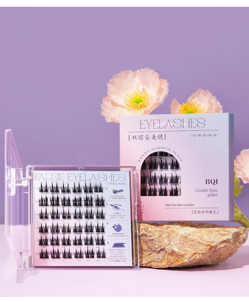 Product Introduction of Glue-free self-adhesive false eyelashes Makeup Eyelash Extensions  natural simulation enlarged eyes  Cosmetic 19