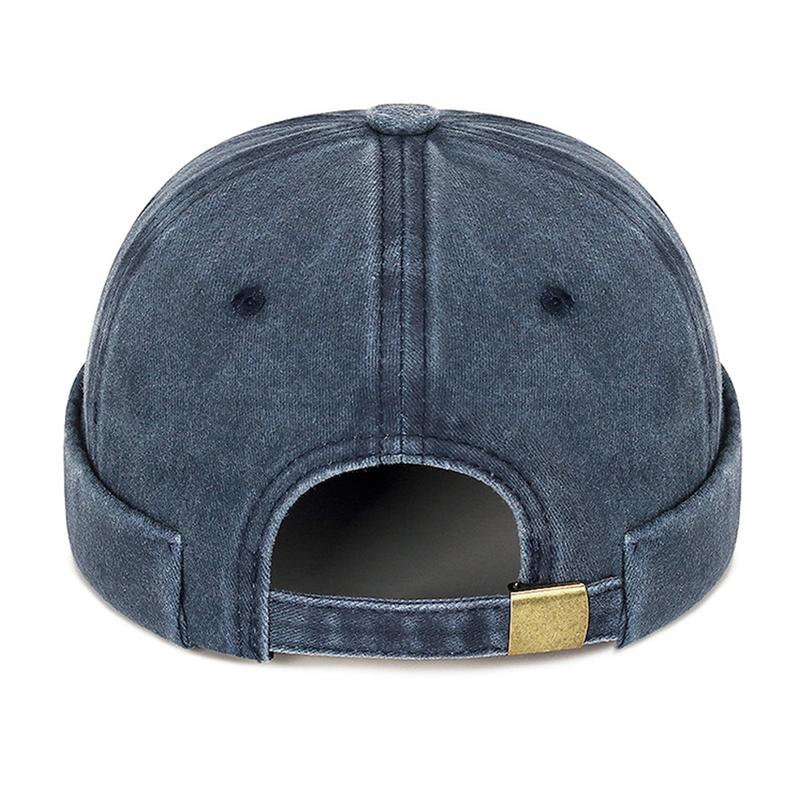 Mũ Lưỡi Trai Không Vành, Dành Cho Nam Và Nữ, Mũ Skullcap, Phong Cách Cổ Điển Mũ Chủ Nhà, Mũ Da Dưa Hiphop, Mũ Không Vành 2