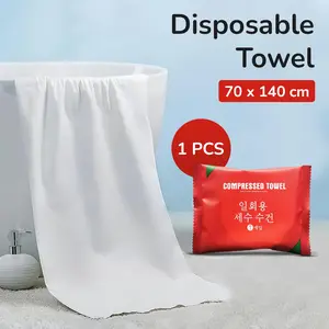 Handuk Mini Travel Disposable Towel 50 PCS - 42736