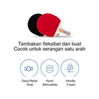 Gambar Agnite Table Tennis Paddle / Bet Pingpong / Bat Tennis Meja Regular Level Isi 2 Gratis Bola pingpong High Quality F2320 Ball dari Agnite.id Kab. Tangerang 3 Tokopedia