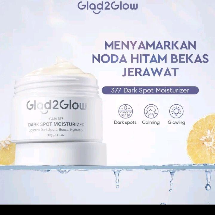 GLAD2GLOW DARK SPOT SET 4IN 1 FACIAL, TONER, MOISTURIZER+SERUM 4