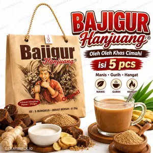 Bajigur Hanjuang Kemasan Kantong isi 5 Bungkus Oleh Oleh Priangan