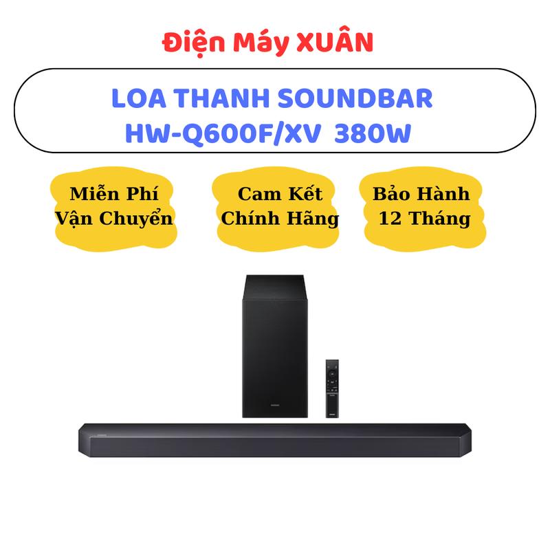 BỘ LOA THANH HW-Q600F 380W MẪU 2025 - HÀNG CHÍNH HÃNG, BẢO HÀNH 12 THÁNG