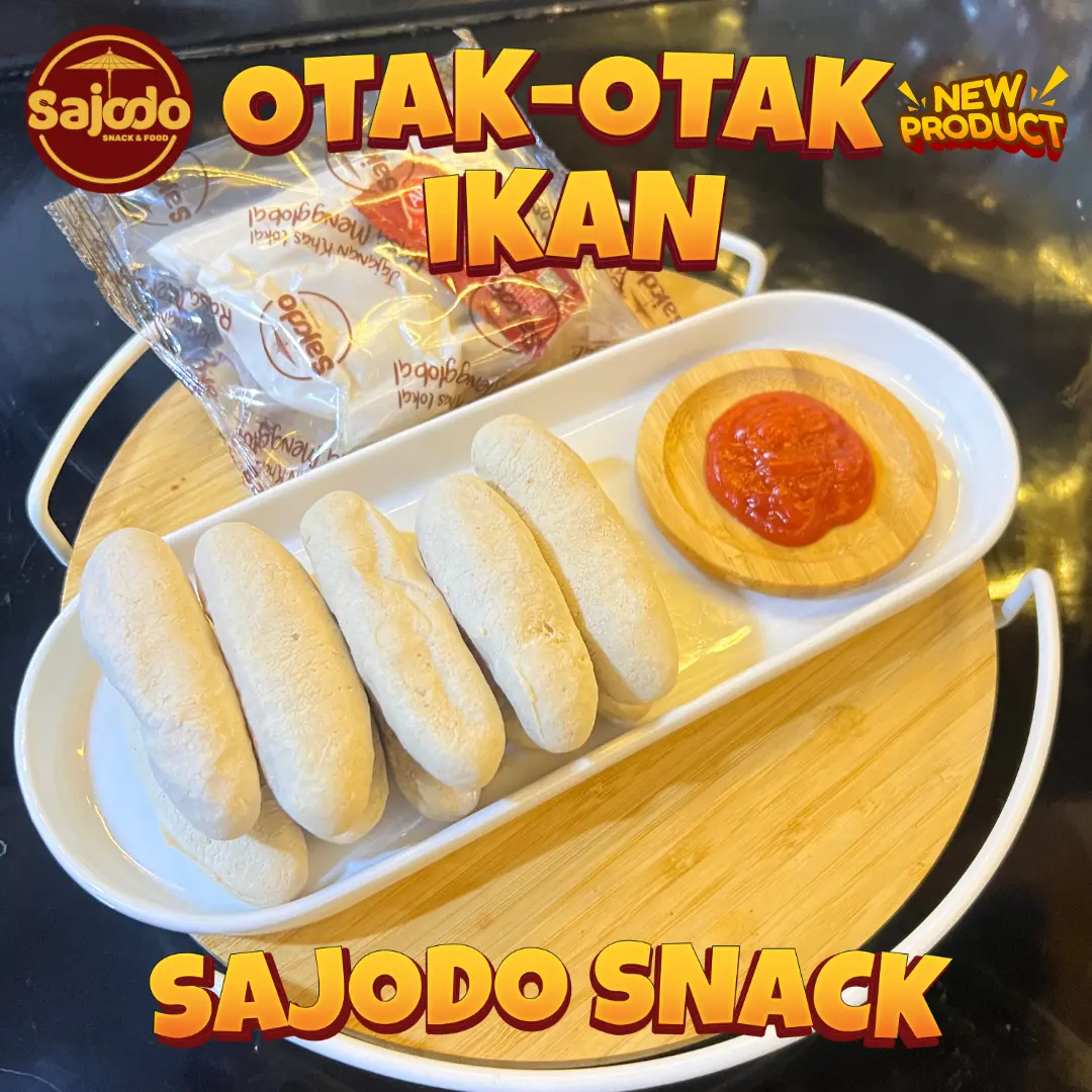 OTAK - OTAK RASA IKAN ISI 10 BUTIR - SAJODO SNACK & FOOD