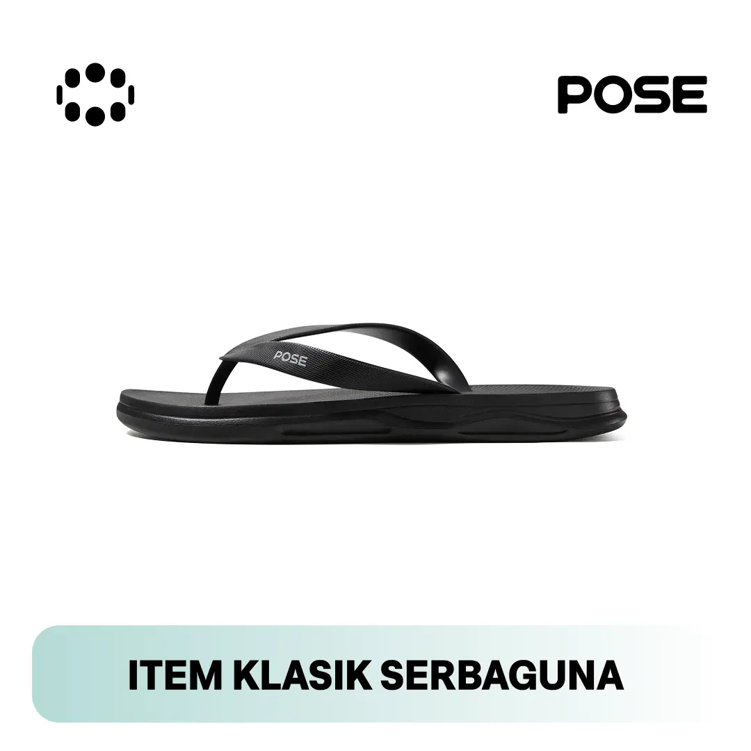 【Earthly Allure】【Bebas biaya kirim】 POSE Traveling Sandal Jepit  Anti Selip  Nyaman  Tahan Lama  Materi EVA  Cocok untuk Aktivitas di Dalam dan Luar Unisex  Santai/Kasual  P3246801