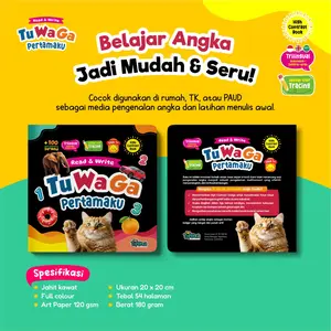 Read & Write TuWaGa Pertamaku Belajar Angka Jadi Lebih Mudah & Seru! Tifluna