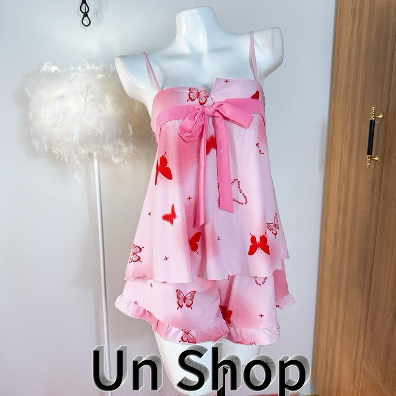 Đồ Ngủ Lụa Hồng Ngọc 2 Dây Dáng Xoè Thoải Mái Cho Nữ (40kg-75kg) - Kem Áo Top Women do boxinh xinh❤️