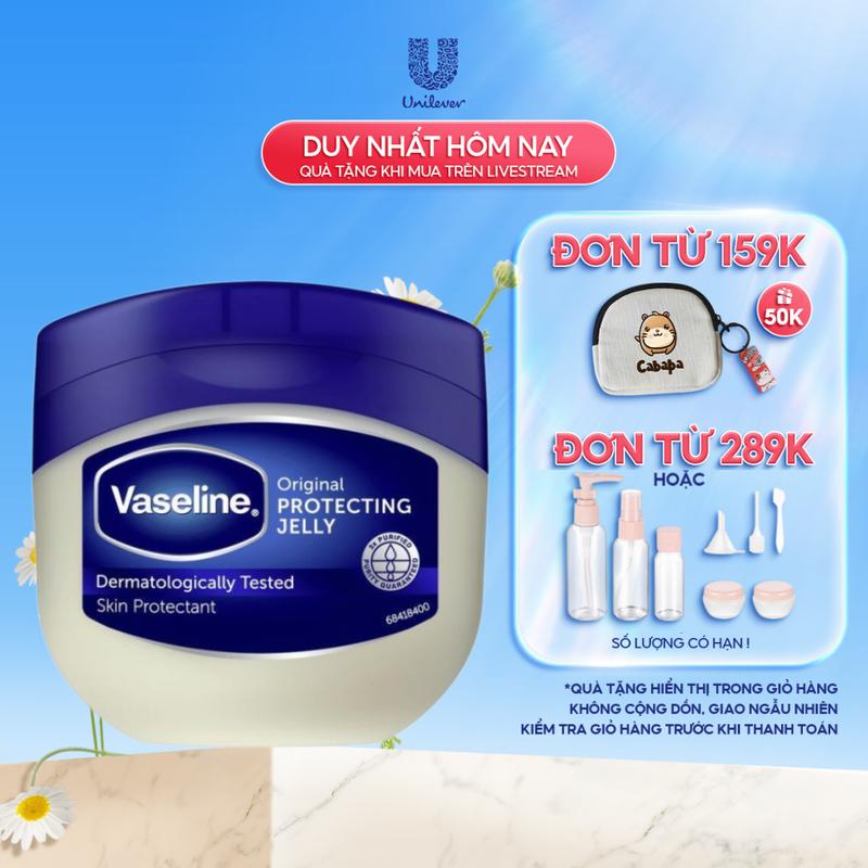 Sáp dưỡng ẩm Vaseline cấp ẩm 100ml hỗ trợ giúp phục hồi khô da nứt nẻ 100ml